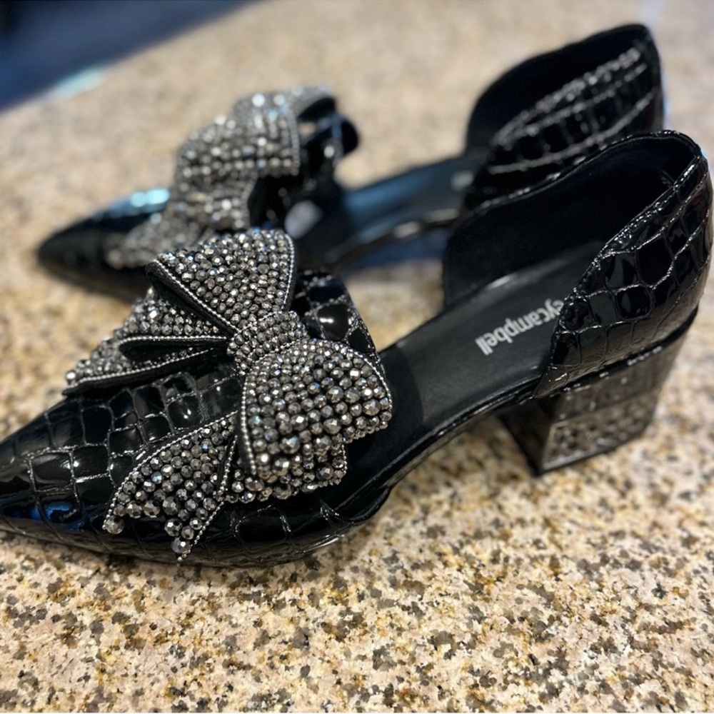 Jeffrey Campbell Valensia Patent Leather Heeled Shoe